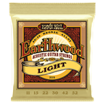 Ernie Ball P02004 Earthwood Light Acoustic Guitar String Set, 11-50
