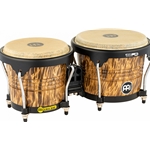 Meinl FWB190LB Marathon Series Bongo - Leopard Burl 6 3/4" MACHO & 8" HEMBRA