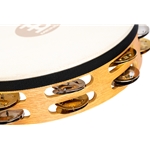 Meinl TAH2M-SNT Traditional Wood Series Headed Tambourine - 10"