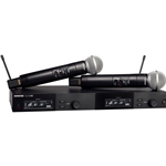 Shure SLXD24D/SM58-G58 Dual Wireless Vocal System with SM58