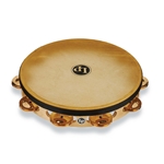 Latin Percussion LP383-BZ Pro 10 Inch Single Row Headed Tambourine - Bronze