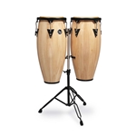 Latin Percussion LPA646-AW ASPIRE 10-11 SET OAK NAT BLACK DBL STD