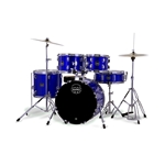 Mapex CM5294FTCIB Comet 5pc. Rock Acoustic Drum Shell Pack - Indigo Blue