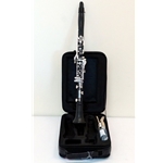 Backun BCLBBETA-SK Intermediate BETA Grenadilla Wood Bb Clarinet, Silver Keys