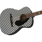 Fender 0971752088 Tim Armstrong Hellcat BPG Checkerboard Acoustic/Electric Guitar