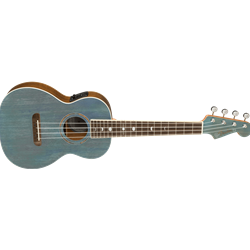 Fender 0971752197 Dani Harrison Tenor Uke, Turquoise