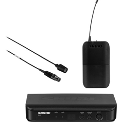 Shure BLX14/CVL-H9 BLX14 Lavalier Mic System with CVL mic and Body Pack