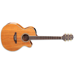 Takamine GN77KCE NEX with cutaway, koa top, koa back and sides, gold hardware, gloss natural finish and TK-40D electronics