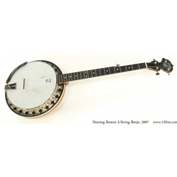 Deering B-AT46 Boston 5-String Banjo with Hardshell Case