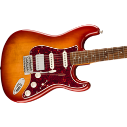 Fender 0374017547 Limited Edition Classic Vibe 60's Stratocaster Electric Guitar, HSS, LRL Fretboard, Sienna Sunburst