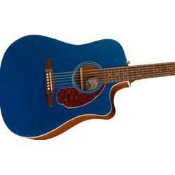 Fender 0970713502 Redondo Player Acoustic/Electric Guitar, Lake Placid Blue